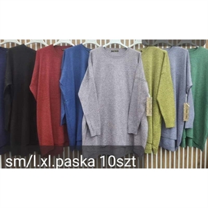 Sweter damski okrągły  S/M-L/XL