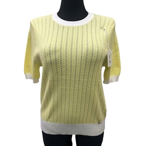 Sweter damski z krótkim rękawem