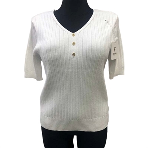 Sweter damski z krótkim rękawem