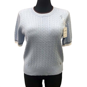 Sweter damski z krótkim rękawem