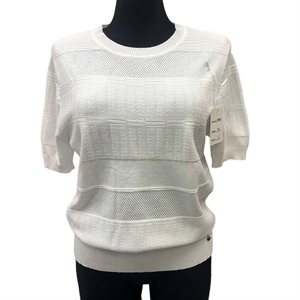 Sweter damski z krótkim rękawem