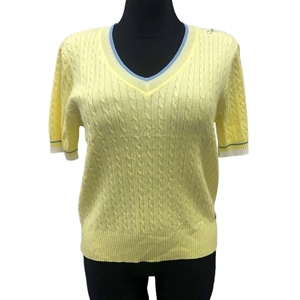 Sweter damski z krótkim rękawem