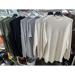 Sweter damski okrągły