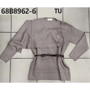 Sweter damski okrągły
