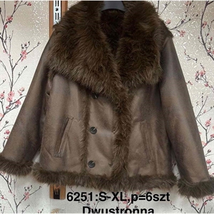 Kurtka z futerkiem  S-XL
