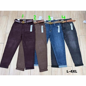 Jeansy damskie  L-4XL big size