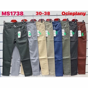 Spodnie ocieplane damskie Big Size  29-38