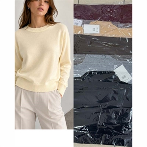 Sweter damski okrągły