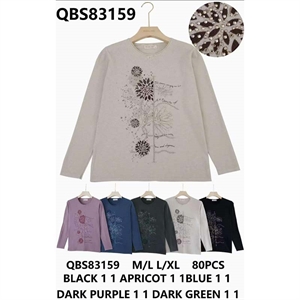 Sweter damski z golfem  M/L-L/XL