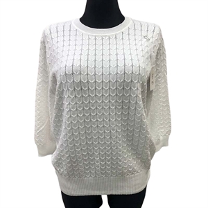 Sweter damski okrągły
