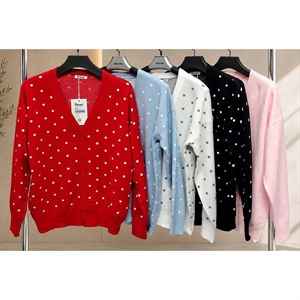 Sweter damski zapinany na guziki
