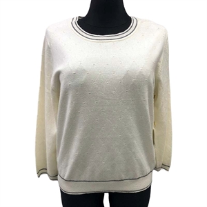 Sweter damski okrągły