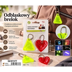 Odblaskowy brelok