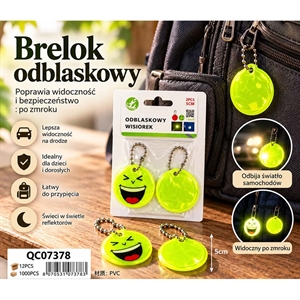 Odblaskowy brelok