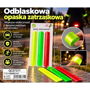 Odblaskowa opaska