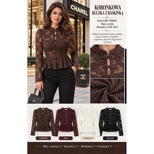 Bluzka koronkowa damska  S/M-M/L