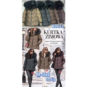 Kurtka zimowa damska  M-3XL