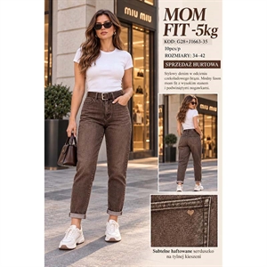 Jeansy mom fit  34-42