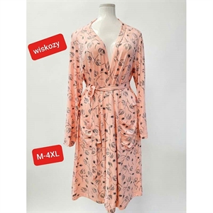 Szlafrok damski wiskoza  M-4XL