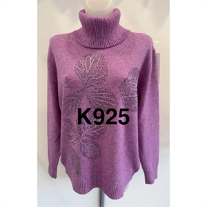 Sweter damski z golfem