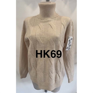 Sweter damski z golfem