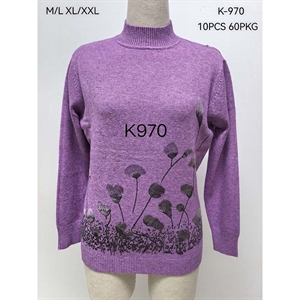 Sweter damski z golfem