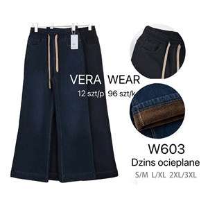 Spodnie Damskie Ocieplane S/M-2XL/3XL