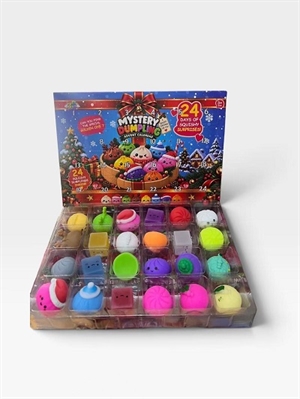 Zabawka - kalendarz adwentowy squishy