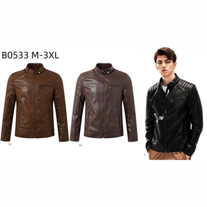 Kurtka skórzana męska  M-3XL