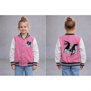 Bluza dziewczęca bez kaptura na guziki (6-16)