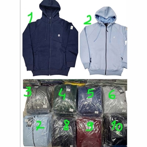 Bluza gruba męska rozpinana na zamek z kapturem produkt Turecki  M-2XL