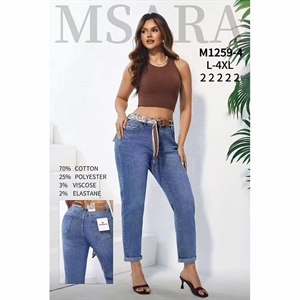 Jeansy damskie M'sara  L-4XL