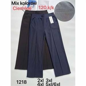 Spodnie szerokie nogawki damskie  2XL-5XL/6XL