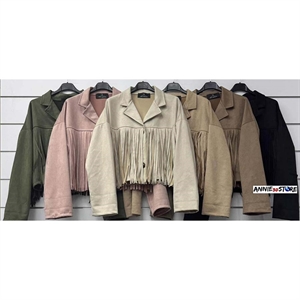 Kurtka zamszowa damska produkt Włoski