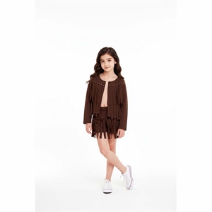 Komplet dziewczęcy ze spódnicą MASEŁKO  6-16 lat