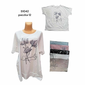 Bluzka damska z krótkim rękawem