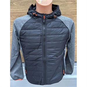 Bluza męska rozpinana na zamek z kapturem  S-XL