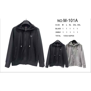 Bluza męska rozpinana na zamek z kapturem  M-3XL