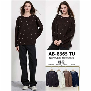 Sweter damski okrągły