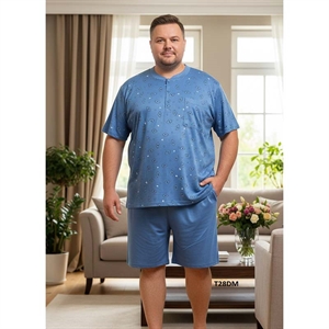 Piżama męska (4XL-8XL)