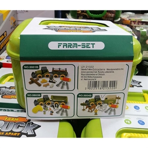 Zestaw zabawek-gospodarstwa