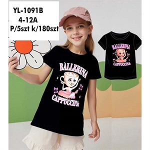 Koszulka dziewczęca (4-12)