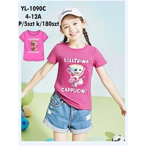 Koszulka dziewczęca (4-12)