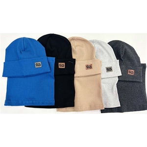 Komplet czapka + komin