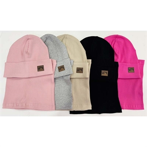 Komplet czapka + komin