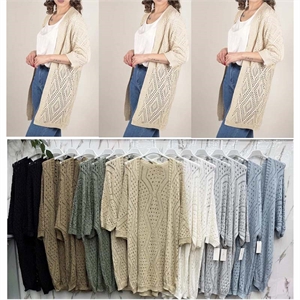 Narzutka swetrowa damska