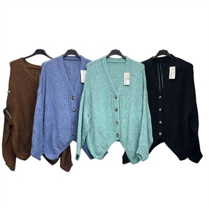 Sweter damski zapinany na guziki