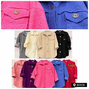 Kurtka koszulowa damska produkt Włoski