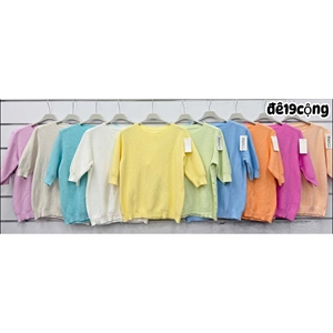 Sweter damski z krótkim rękawem