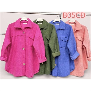 Kurtka koszulowa damska produkt Włoski